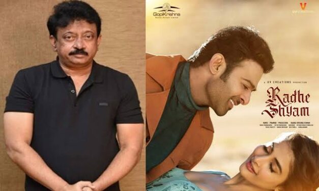 RGV On Radhe Shyam: ‘రాధేశ్యామ్‌’పై రామ్‌ గోపాల్‌ వర్మ షాకింగ్‌ కామెంట్స్‌